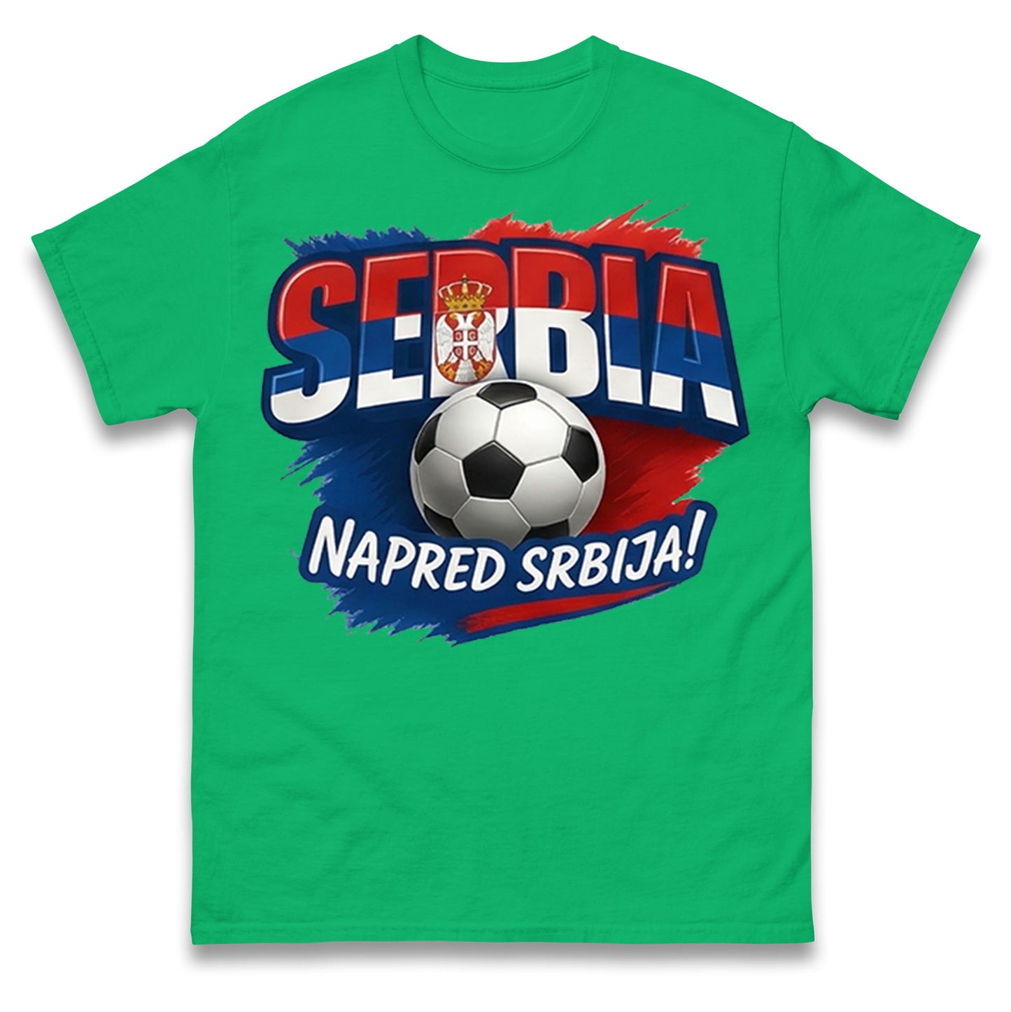 Serbia Retro World Cup T Shirt