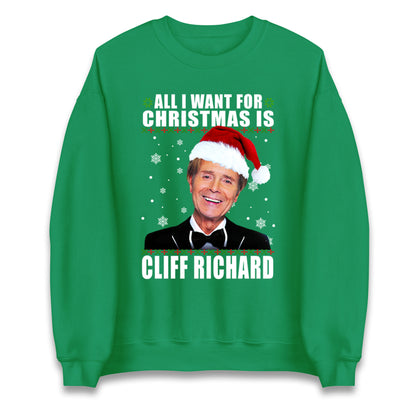 Cliff Richard Christmas Jumper