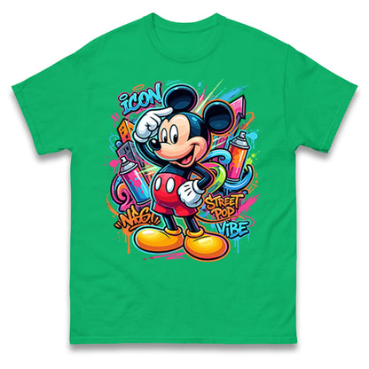 Graffiti Mickey T Shirt