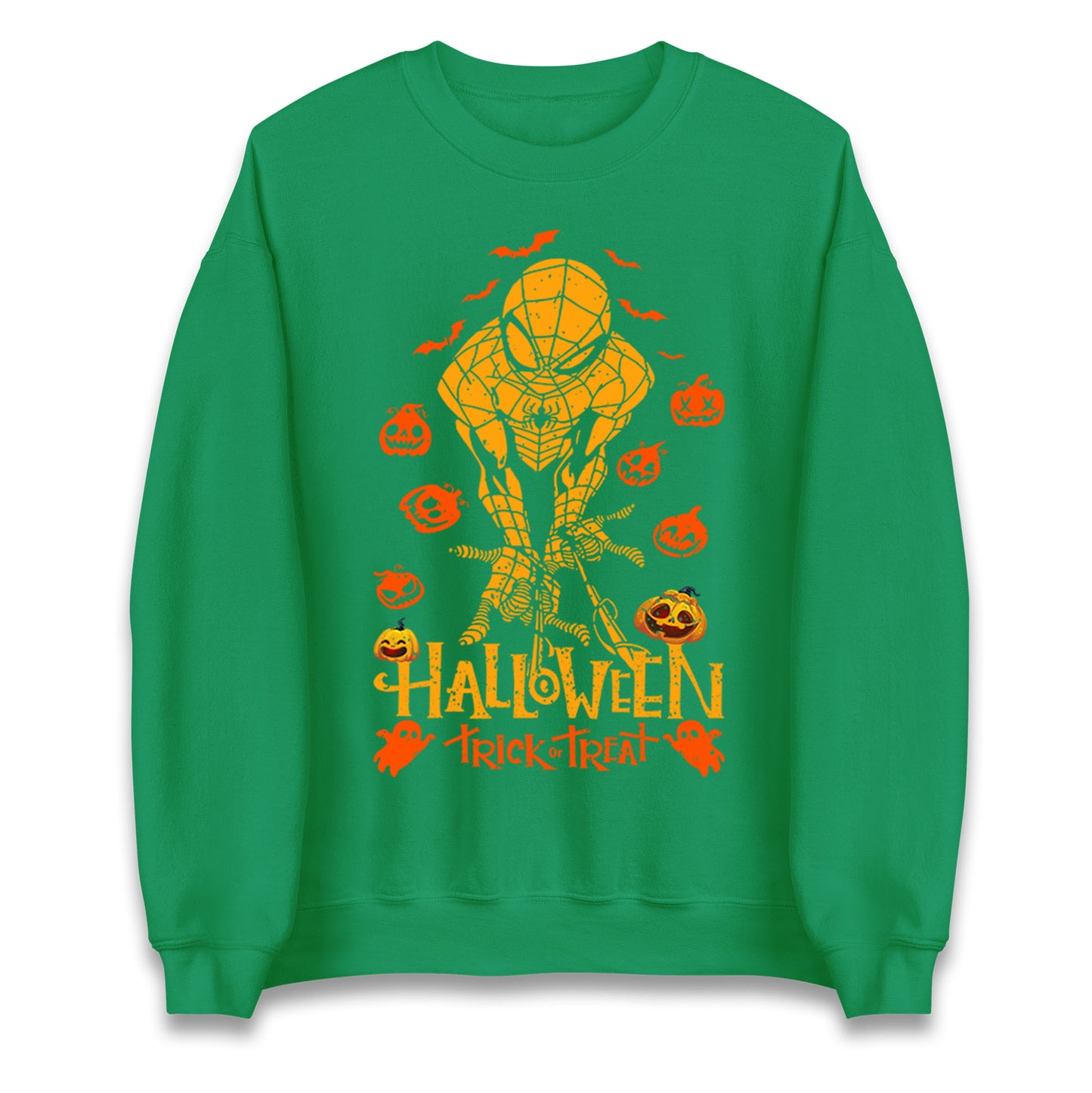 Spiderman Trick Or Treat Halloween Sweatshirt
