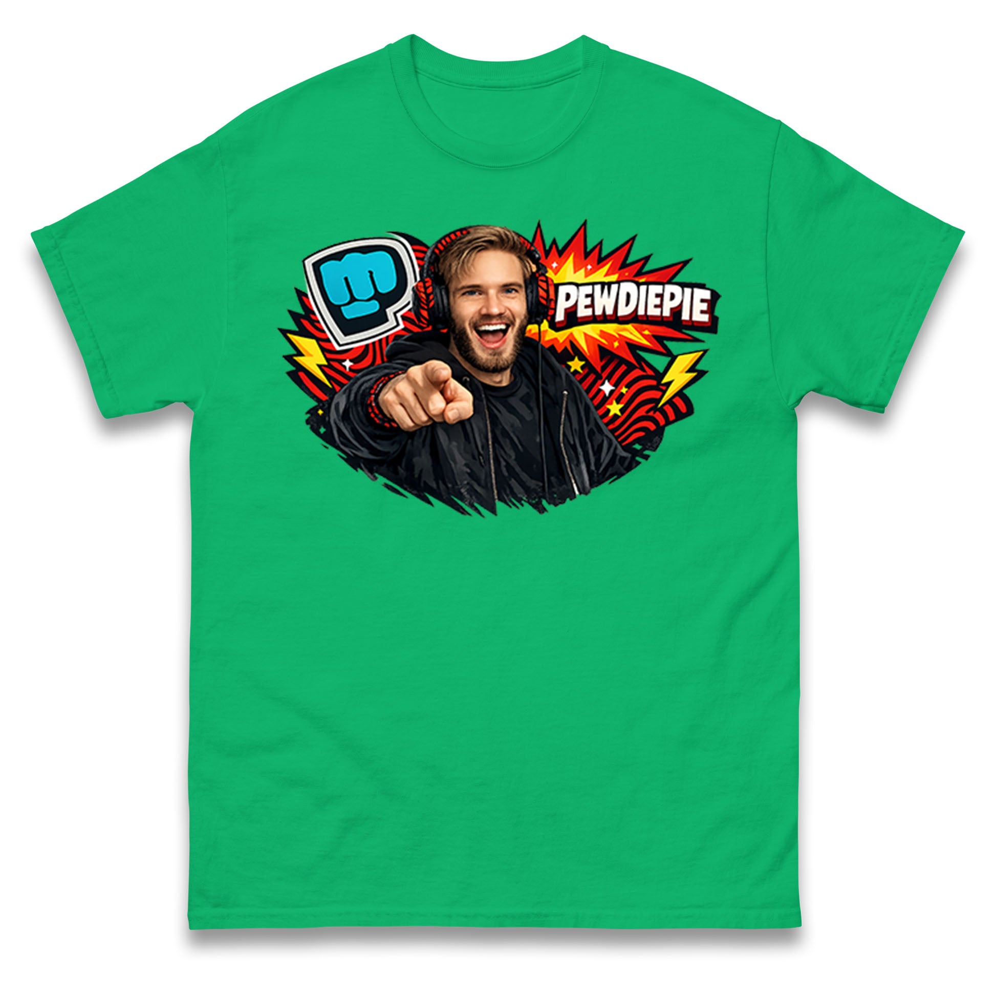 PewDiePie YouTuber T Shirt