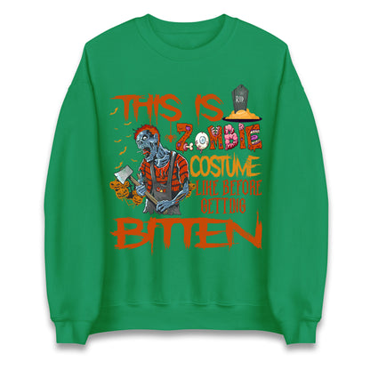 Zombie Costume Sweatshirt
