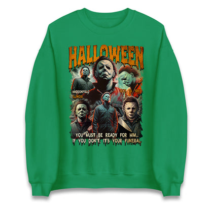 Michael Myers Scary Halloween Bootleg Unisex Sweatshirt