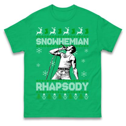 Freddie Mercury Christmas T Shirt