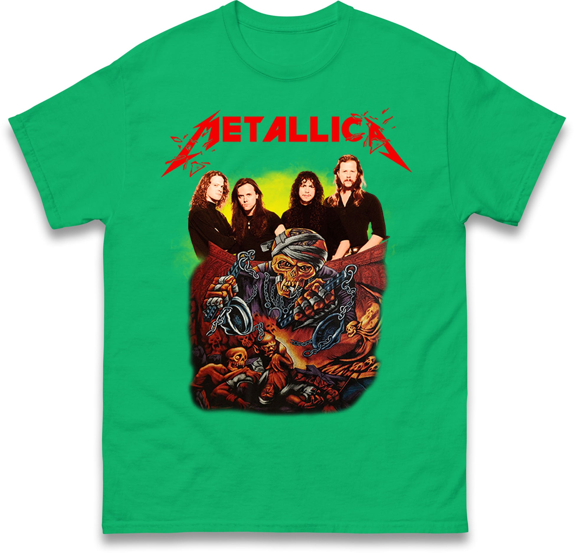 Metallica Skelington T Shirt