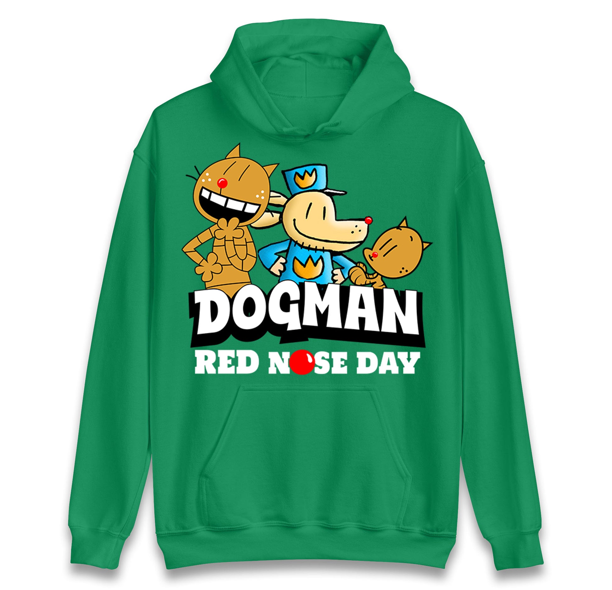 Dogman Red Nose Day Hoodie UK