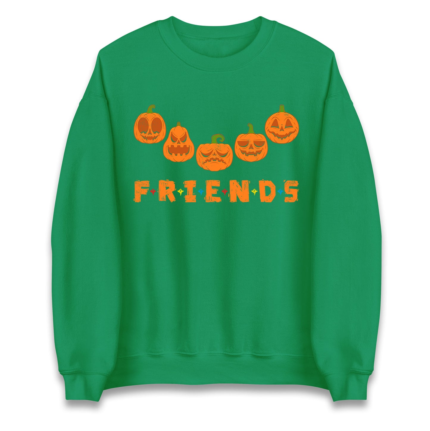 Scary Pumpkins Friends Halloween Sweatshirt
