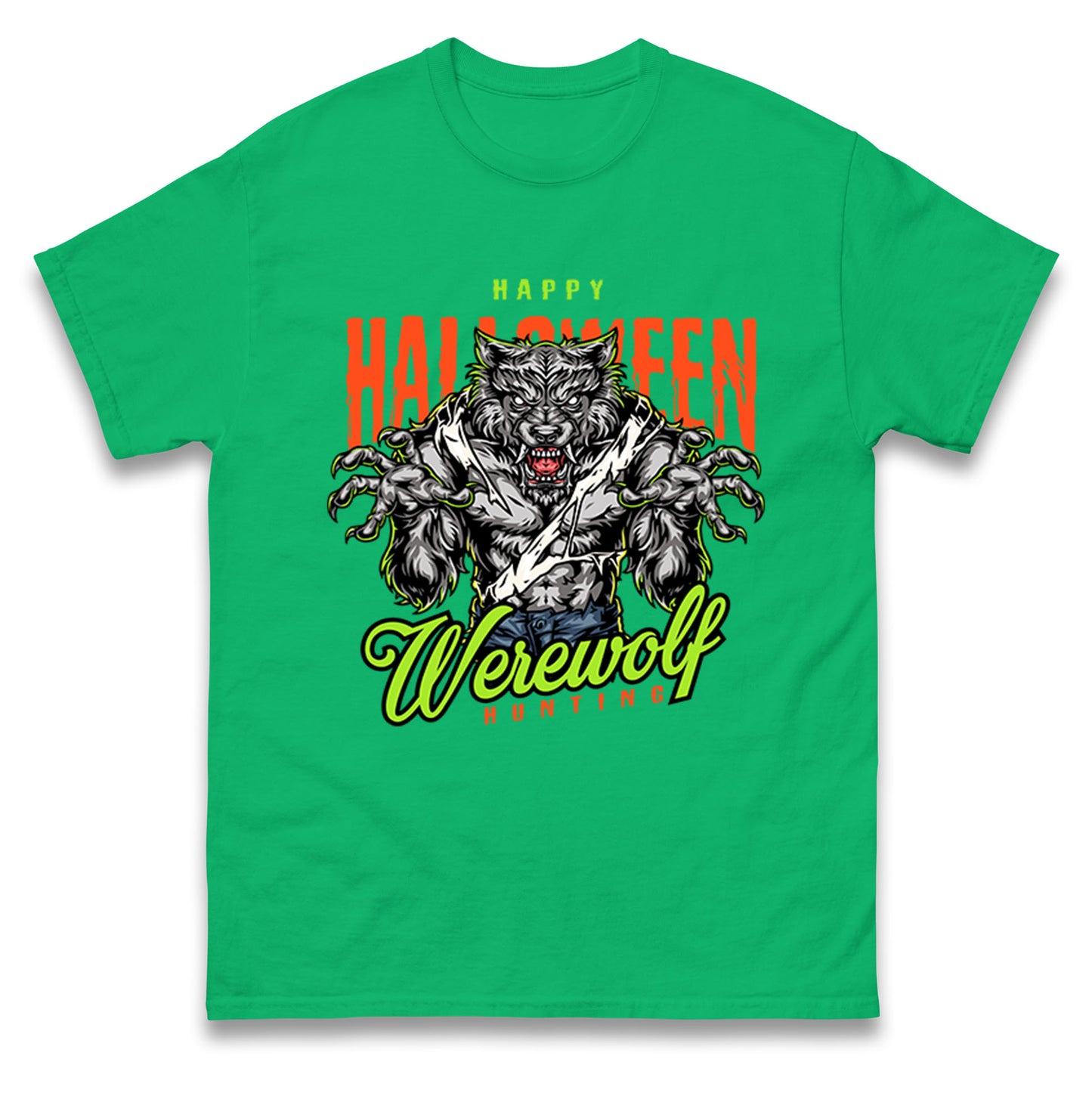 Halloween Werewolf T Shirt