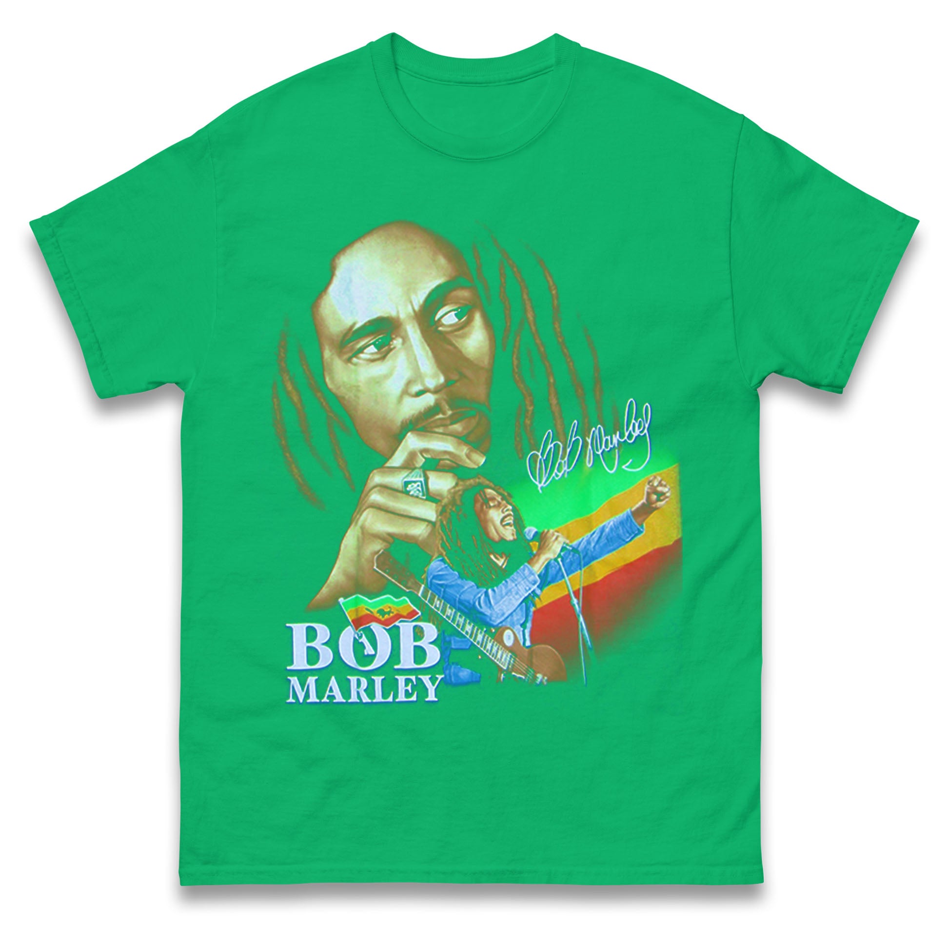 Bob Marley Iron Like A Lion T Shirt