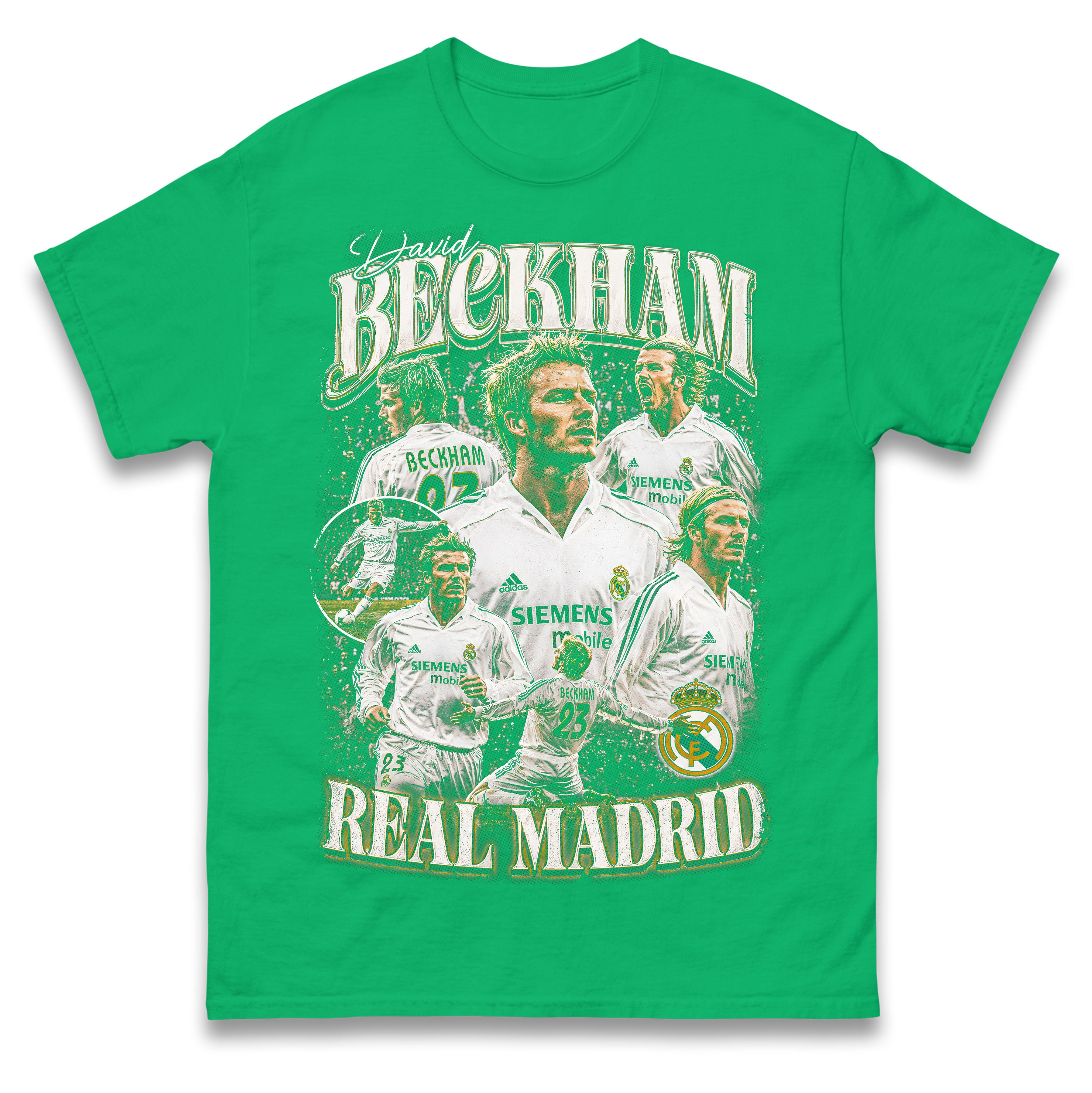 David Beckham Bootleg T Shirt | Buy England Footballer Clothes