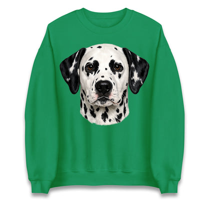 Dalmatian Dog Face Jumper