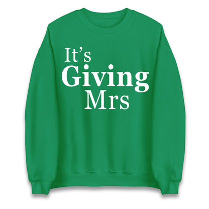 It’s Giving Mrs Jumper