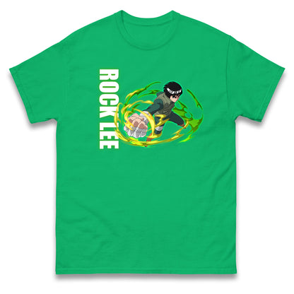 rock lee green beast t shirt
