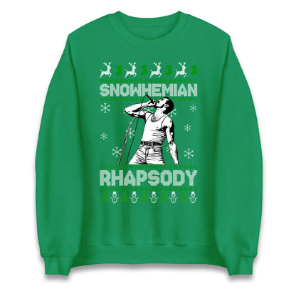 Freddie Mercury Christmas Jumper