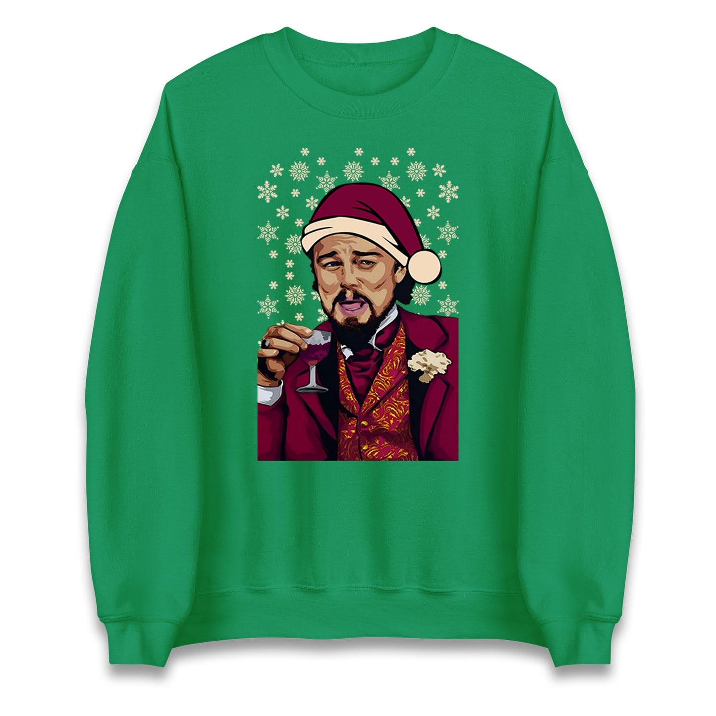 leonardo dicaprio christmas sweatshirt