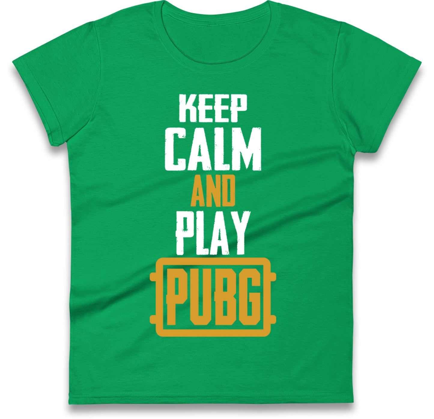Keep Calm And Play Pubg Womens T Shirt