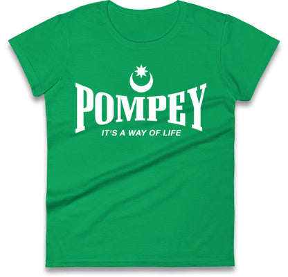 Pompey Football Ladies T Shirt