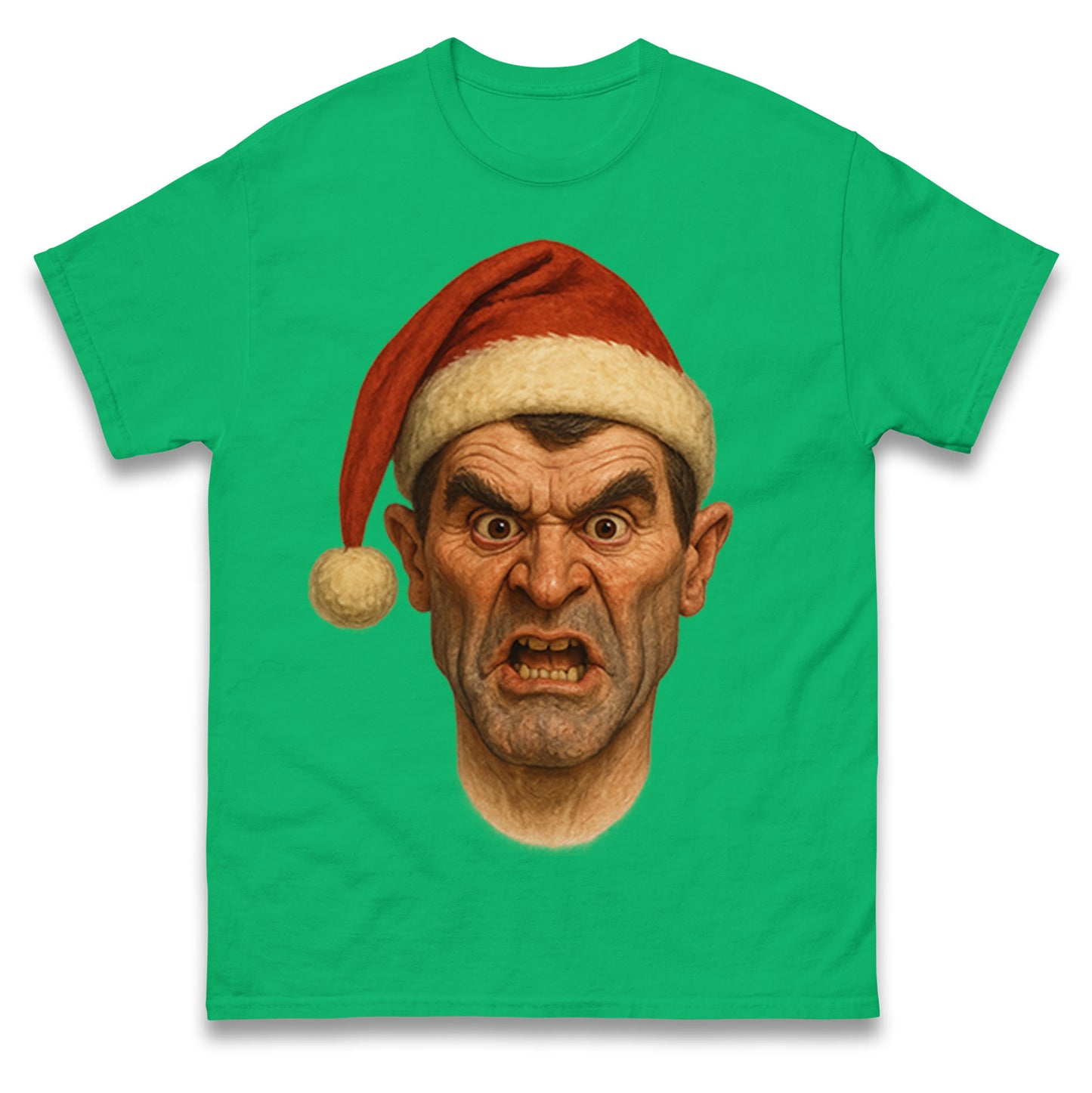 Roy Keane Spitting Image Christmas T Shirt