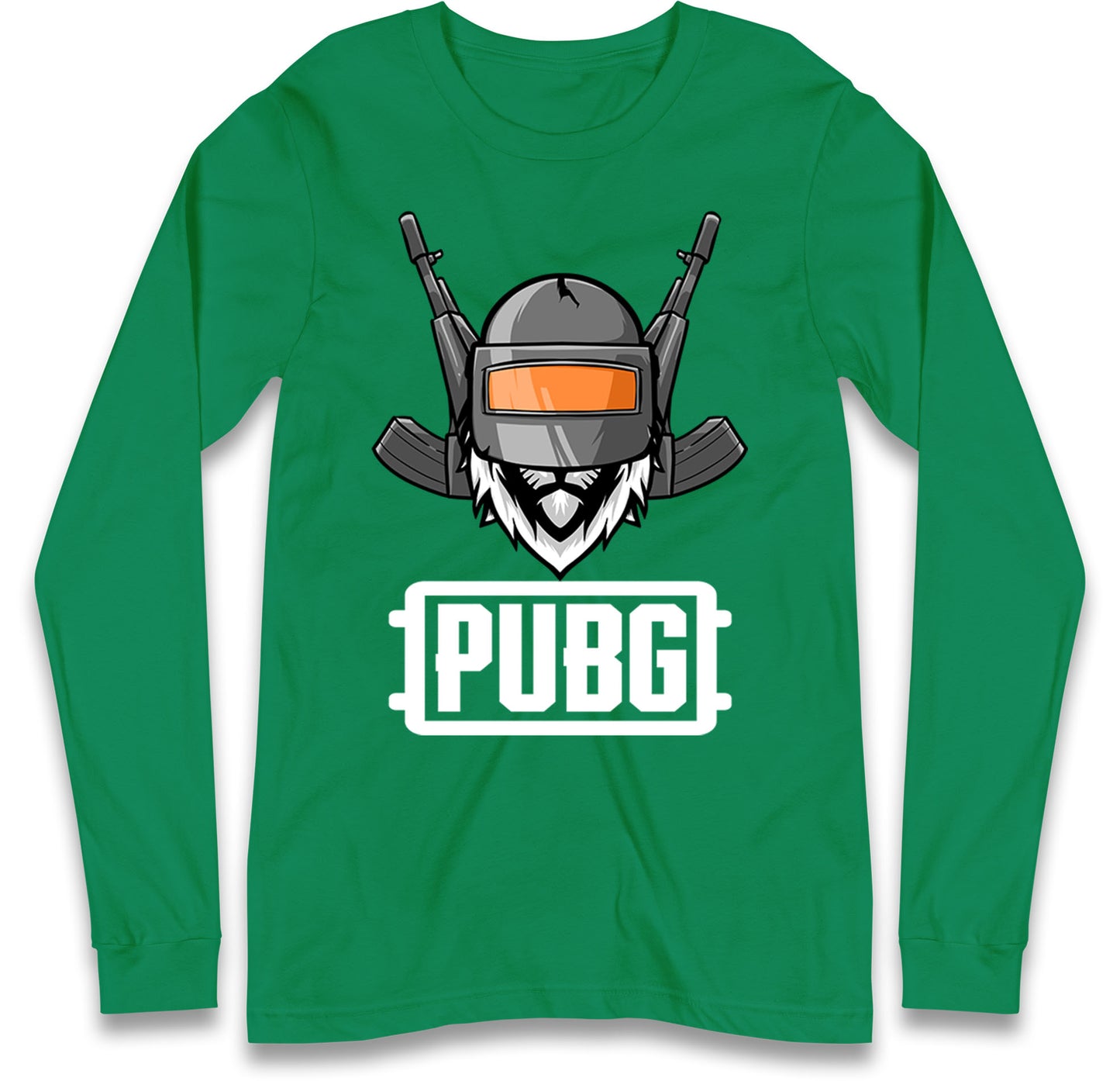 Pubg Helmet Long Sleeve T Shirt