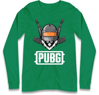 Pubg Helmet Long Sleeve T Shirt