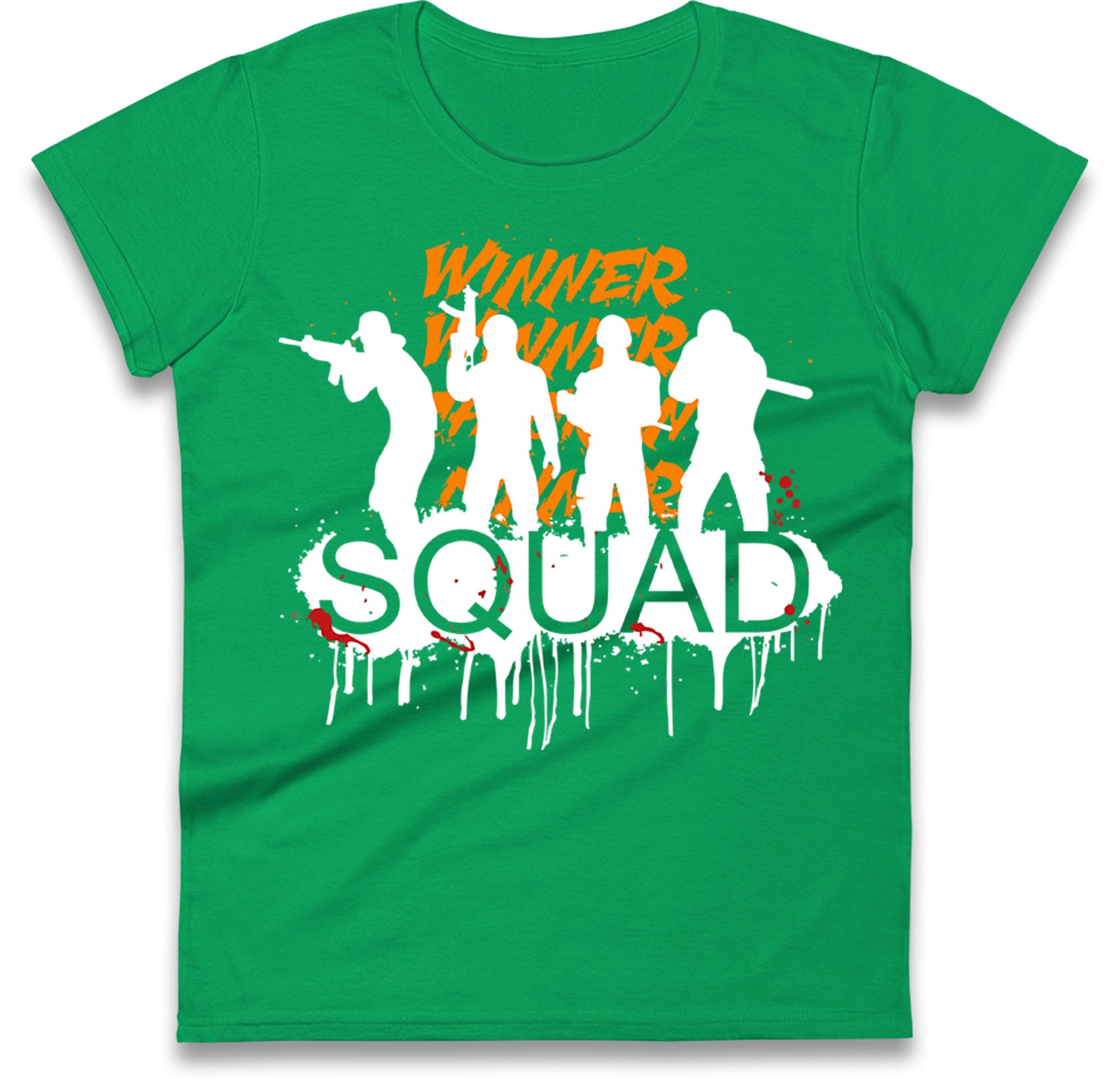 Pubg Squad Ladies T Shirt