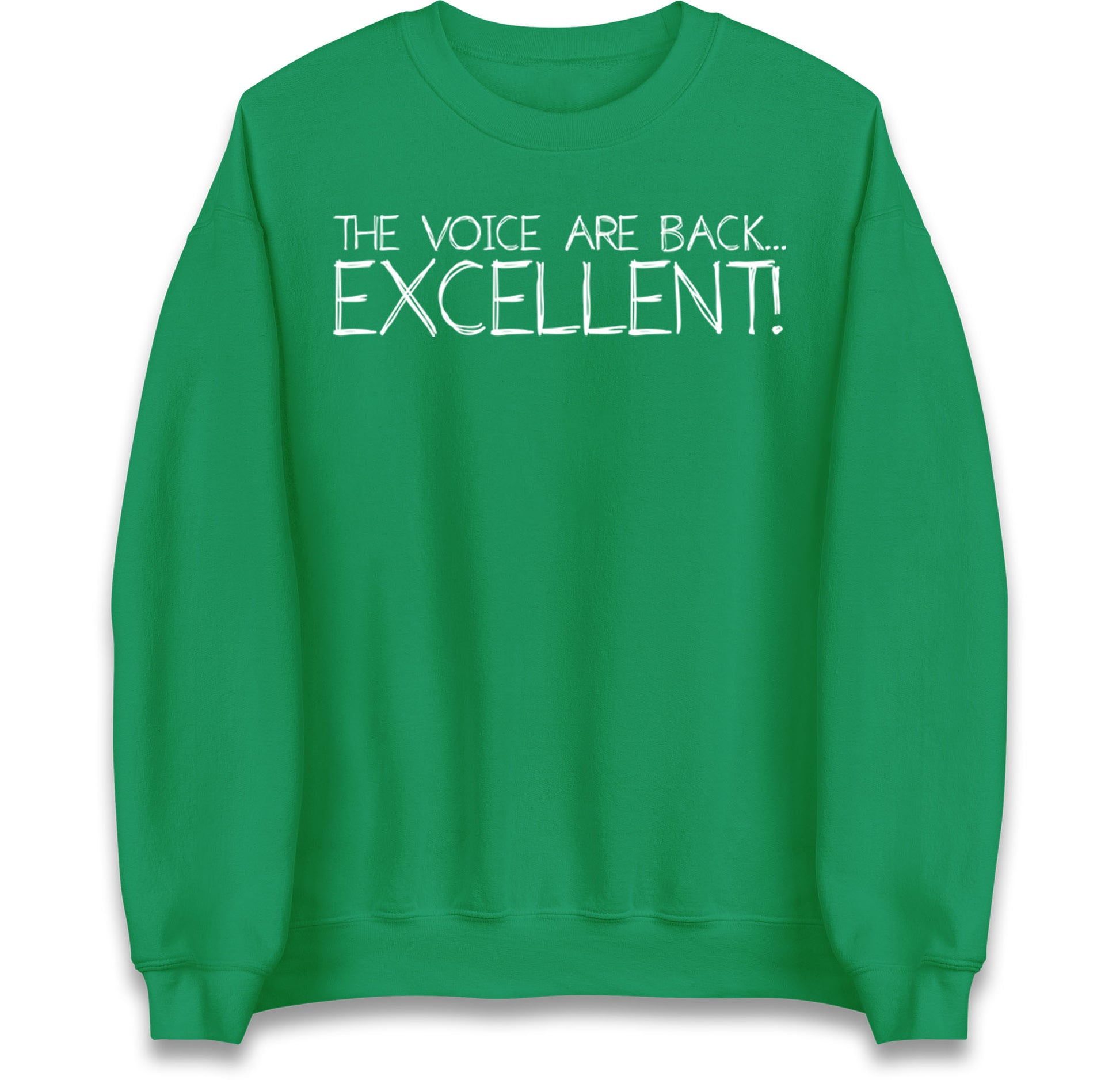 The Voice Are Back Excellent Jumper