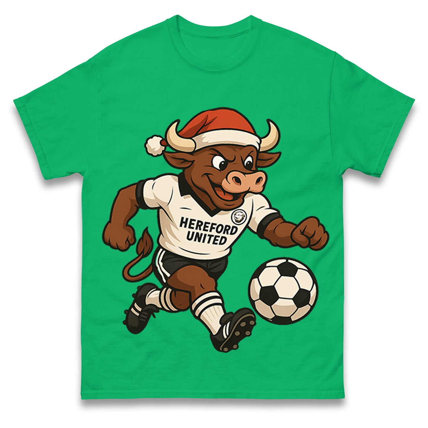 Retro Hereford Christmas T Shirt