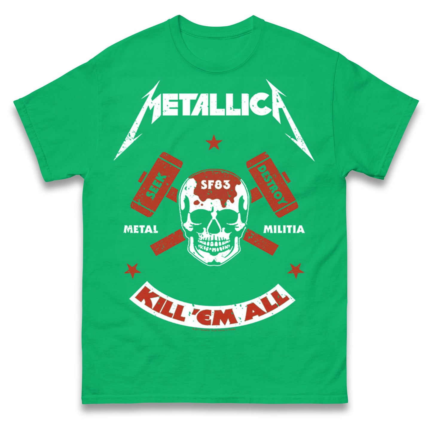 Metallica Seek Destroy T Shirt