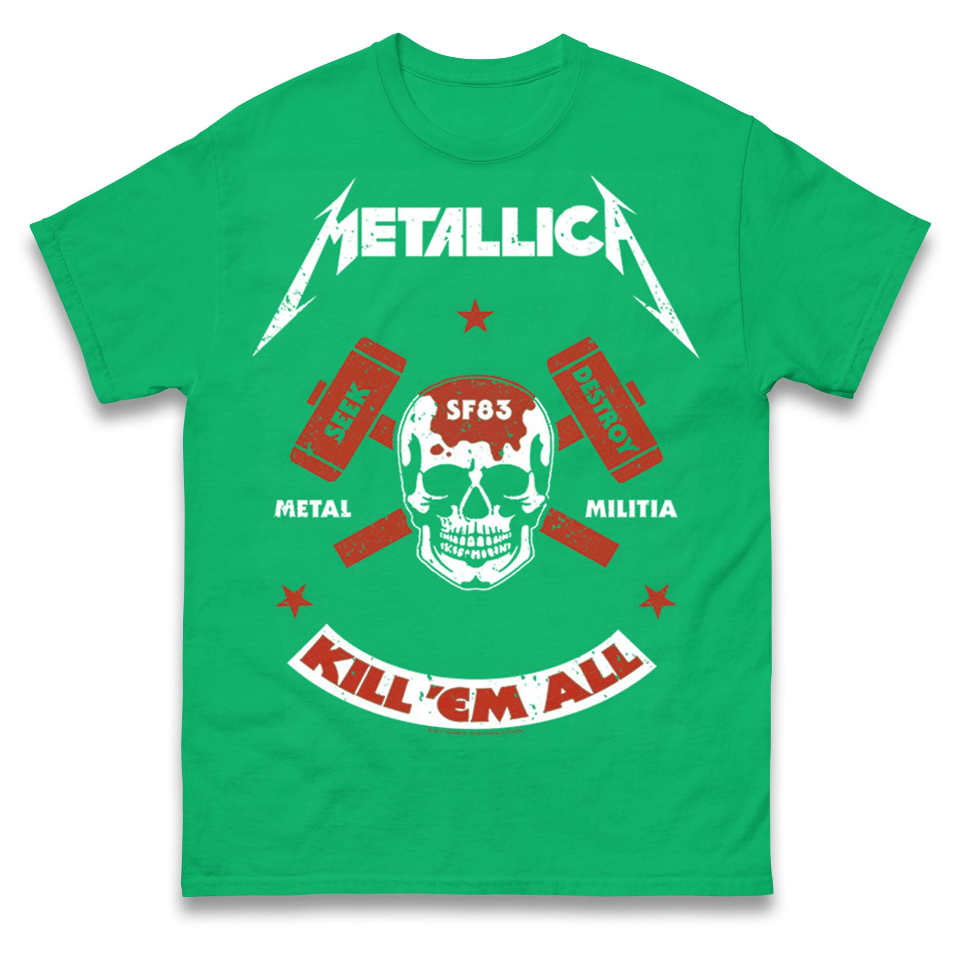 Metallica Seek Destroy T Shirt