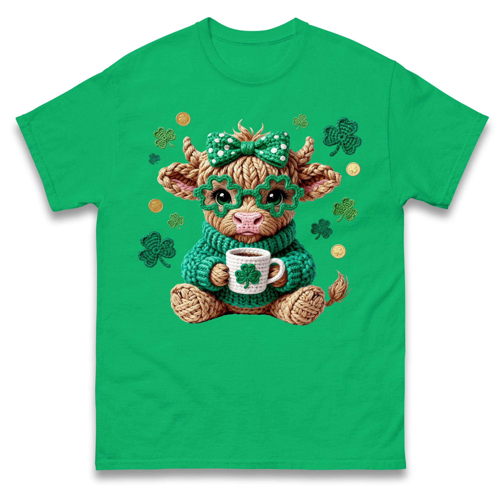Cute Cow St Patrick T Shirt