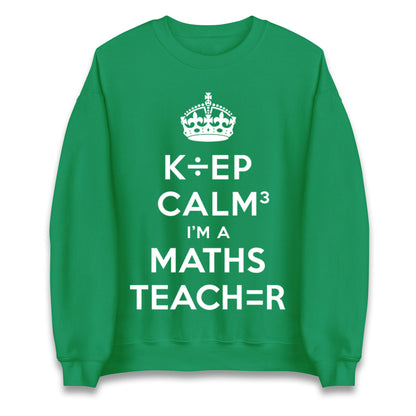 Keep Calm I’m A Maths Teacher Jumper