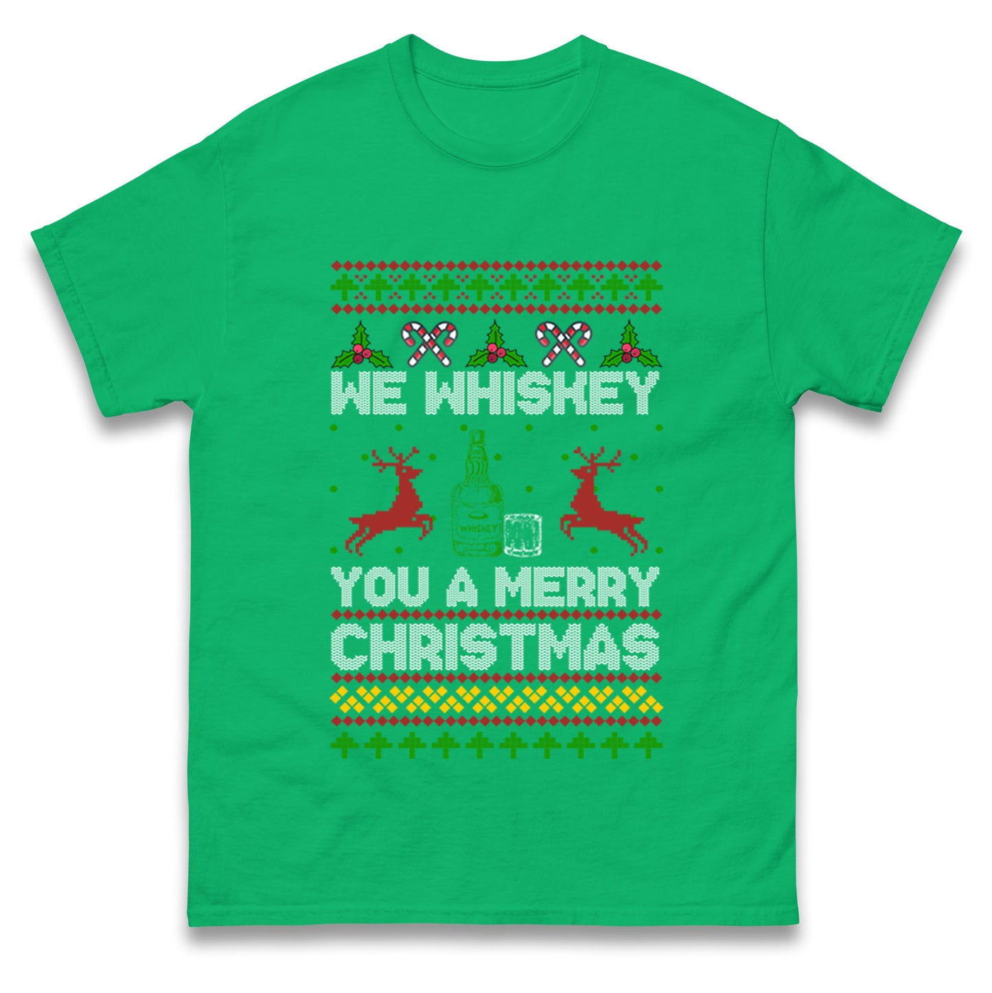 whisky Christmas T Shirt