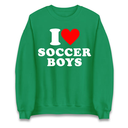 I Love Soccer Boys Jumper