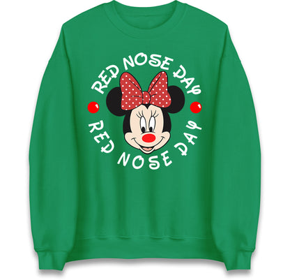 Minnie Mouse Face Jumper