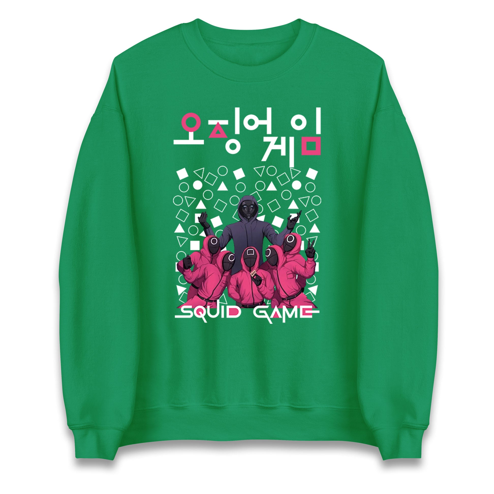 Squid Game Front Man And Guards Sweatshirt