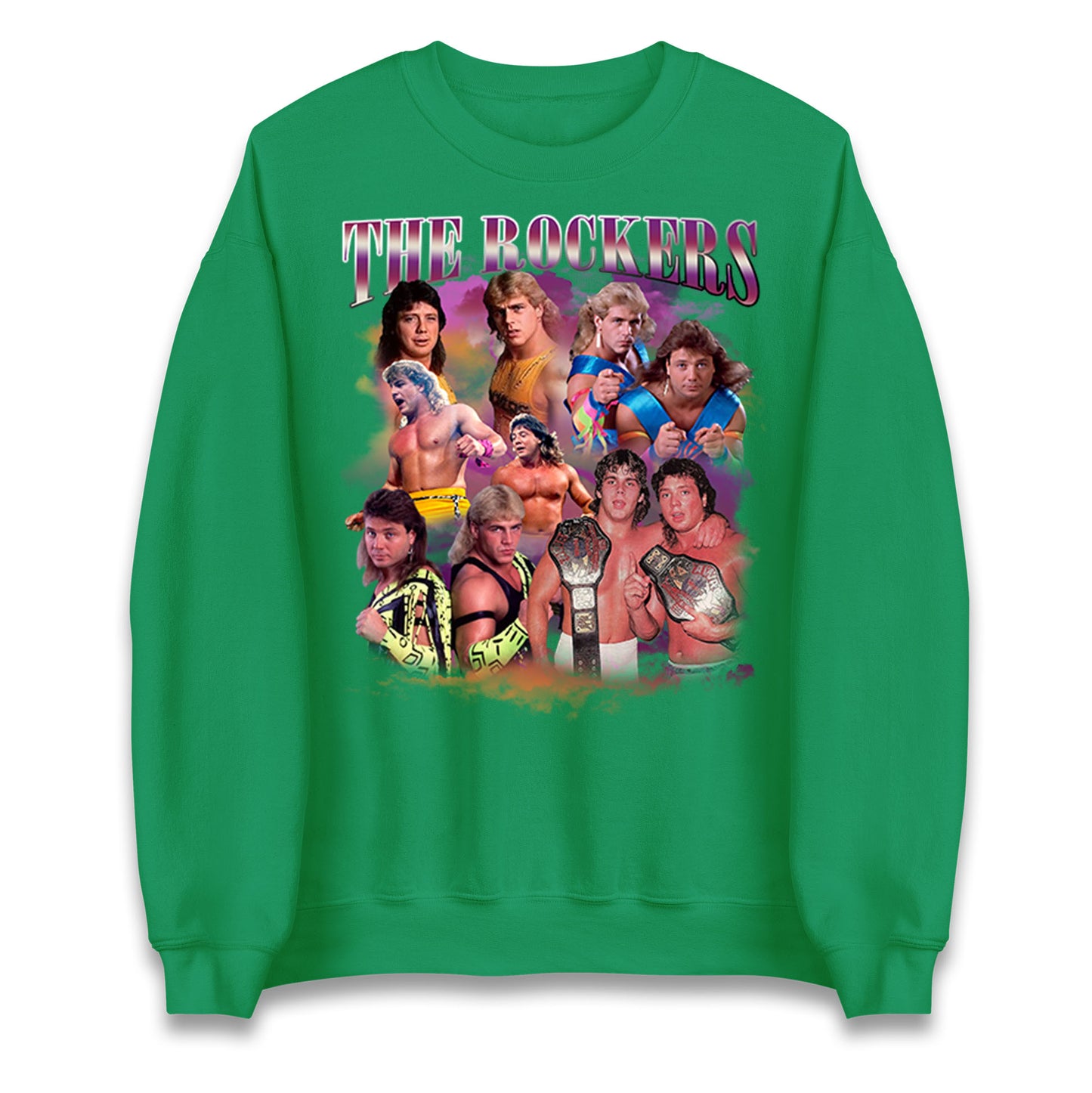 Retro The Rockers Bootleg Wrestling Unisex Sweatshirt