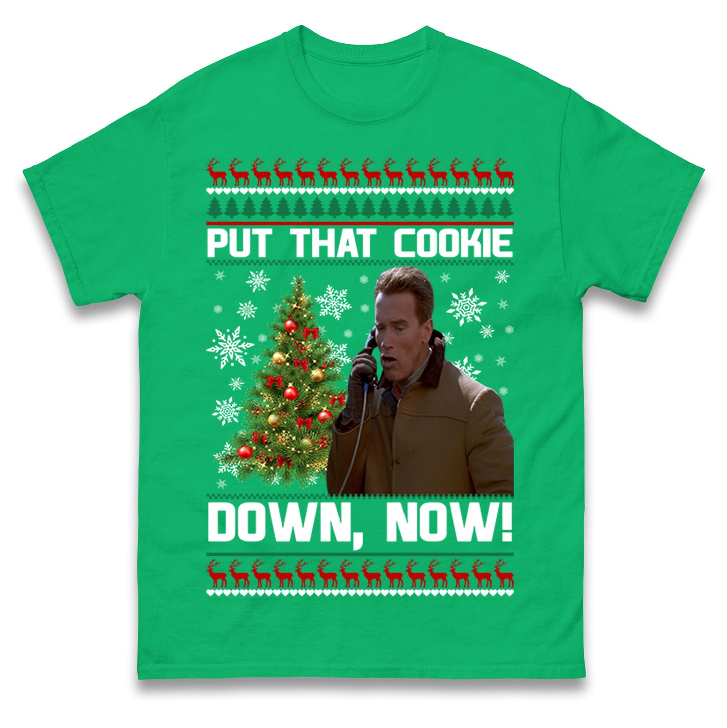 Arnie Christmas T Shirt