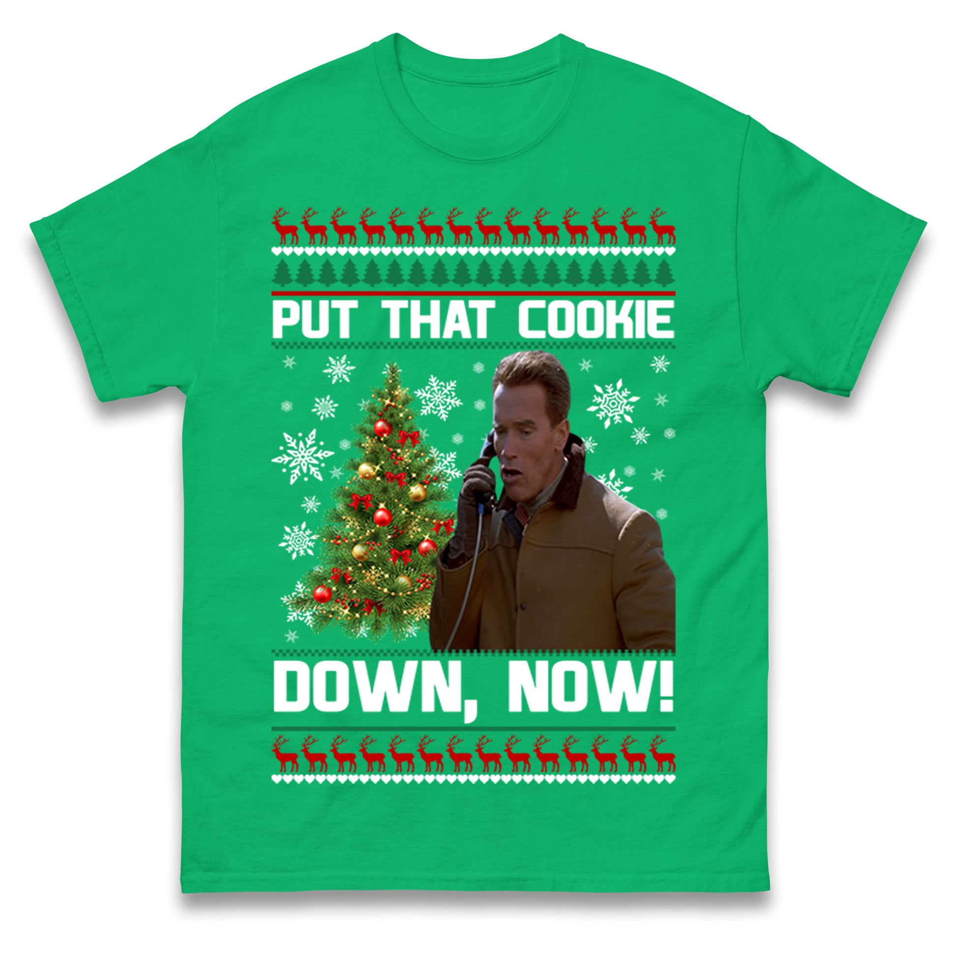 Arnie Christmas T Shirt