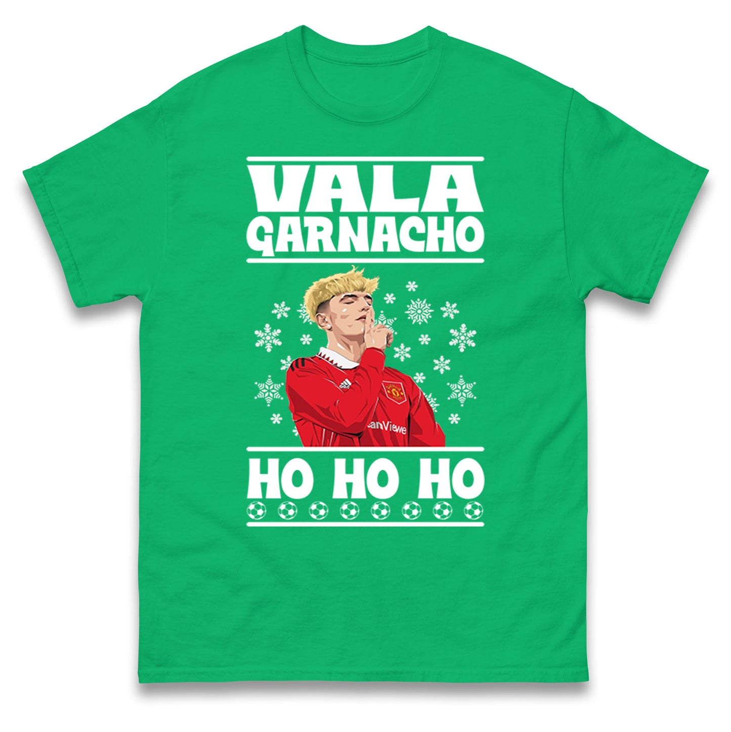 alejandro garnacho christmas t shirt