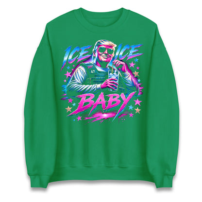 Donald Trump Ice Ice Baby Jumper