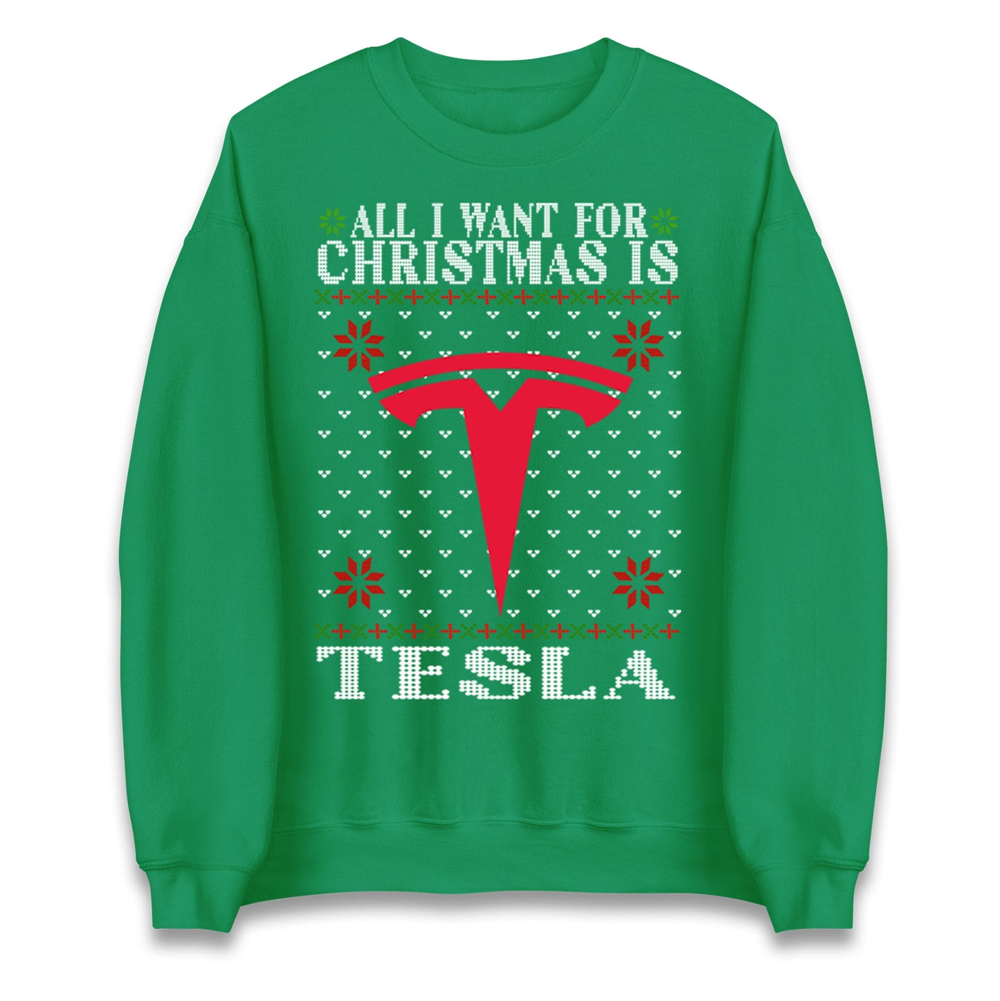 Tesla Christmas Jumper