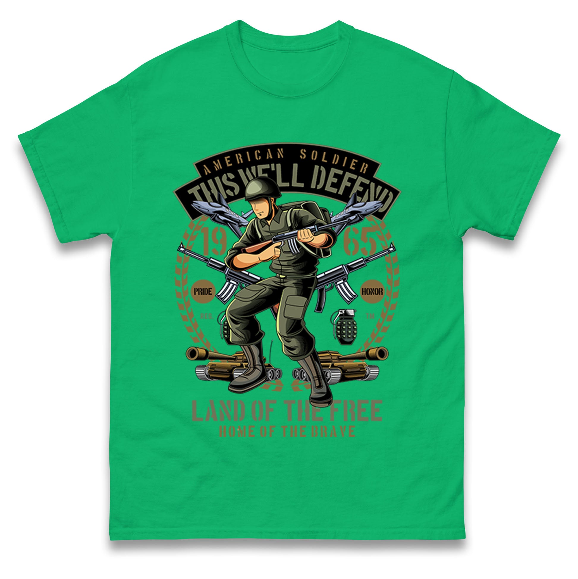 American Soldier T Shirt