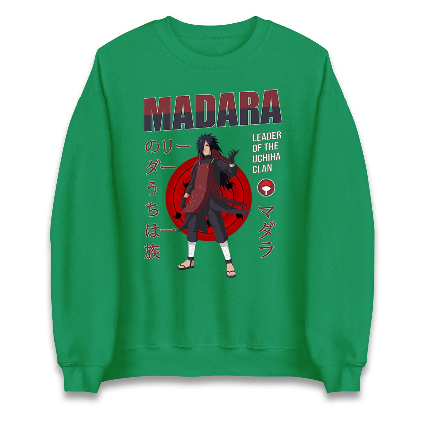 naruto shippuden madara uchiha sweatshirt