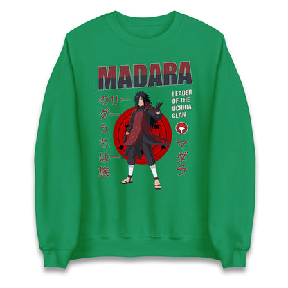 naruto shippuden madara uchiha sweatshirt