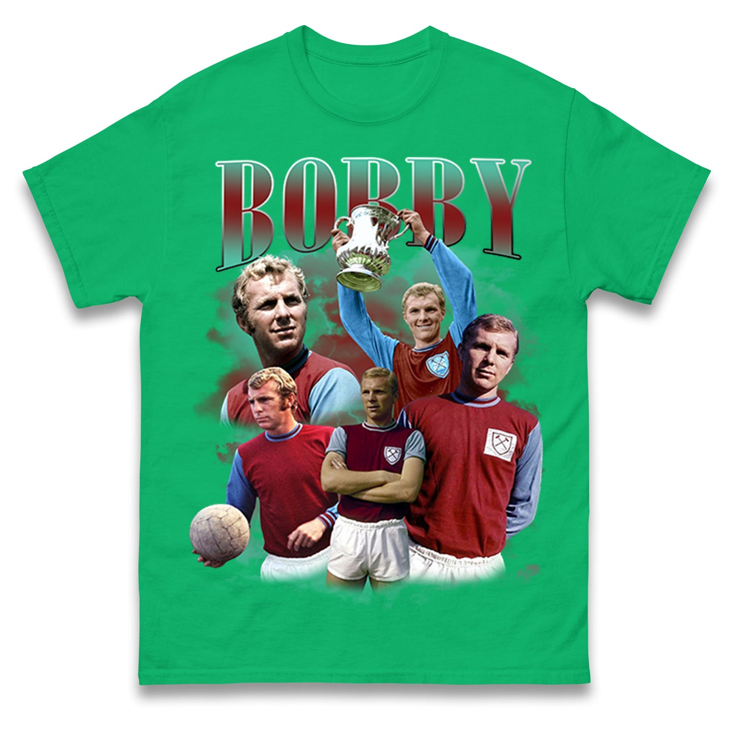 Retro Bobby Moore T Shirt
