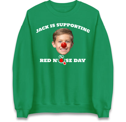 Supporting Red Nose Day Jumper