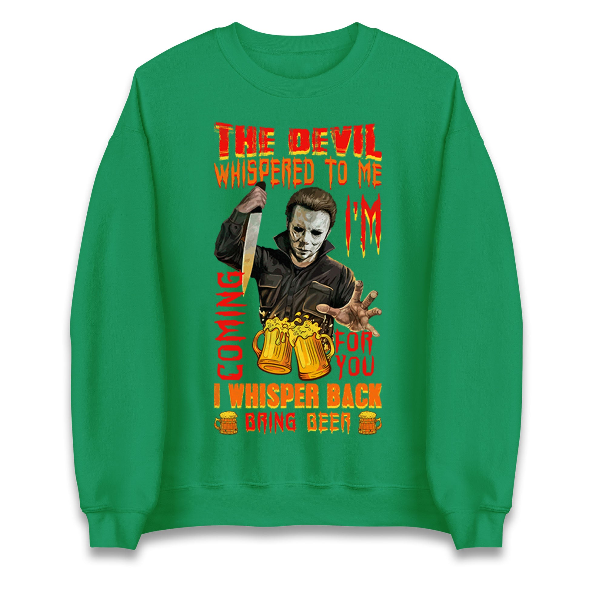 Michael Myers Haunted Halloween Sweatshirt
