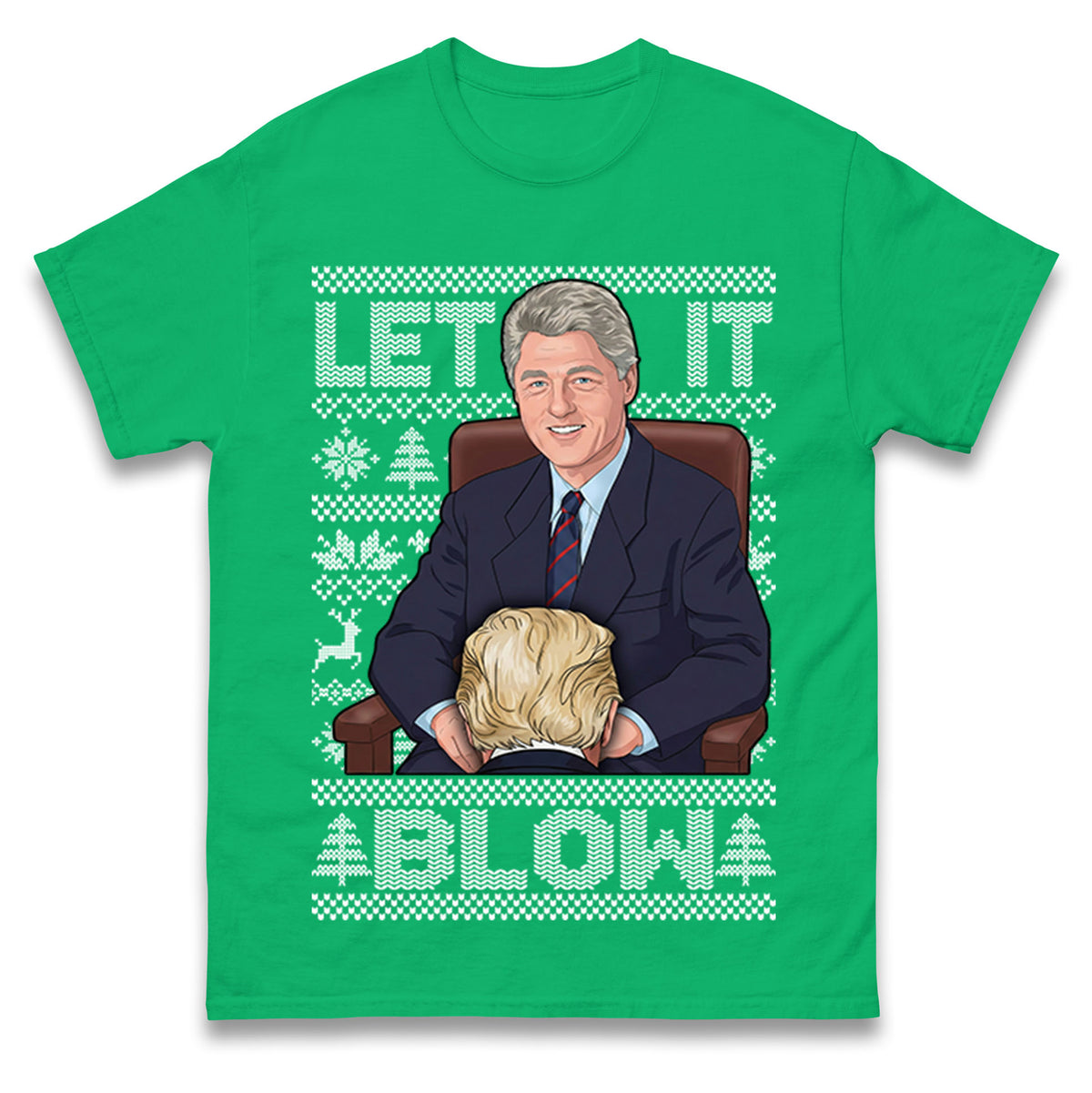 Bill Clinton Christmas T Shirt