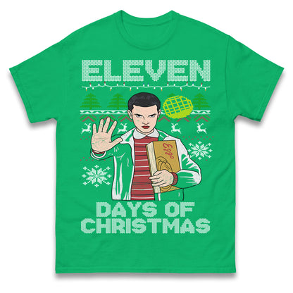 Eleven Christmas T Shirt