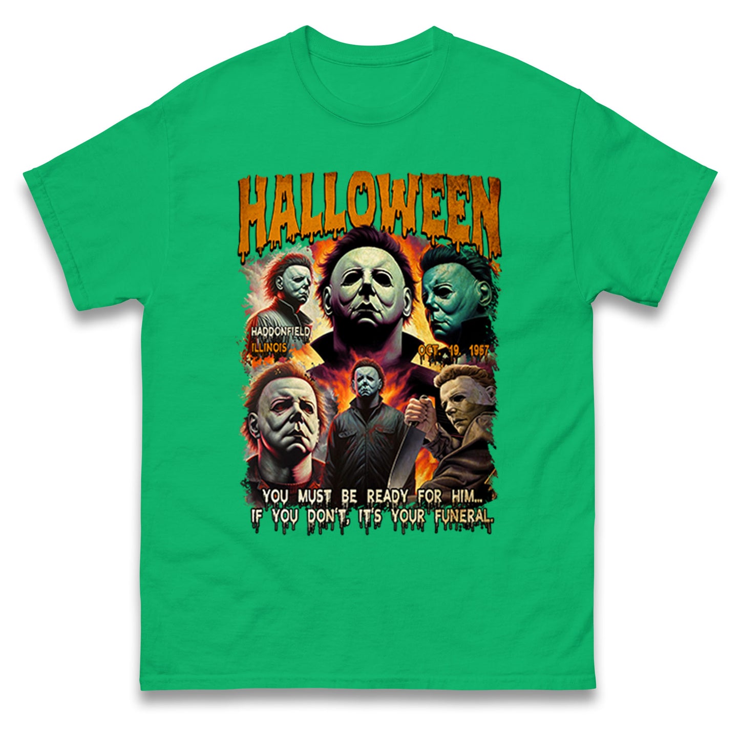 Michael Myers Horror Halloween Bootleg T Shirt